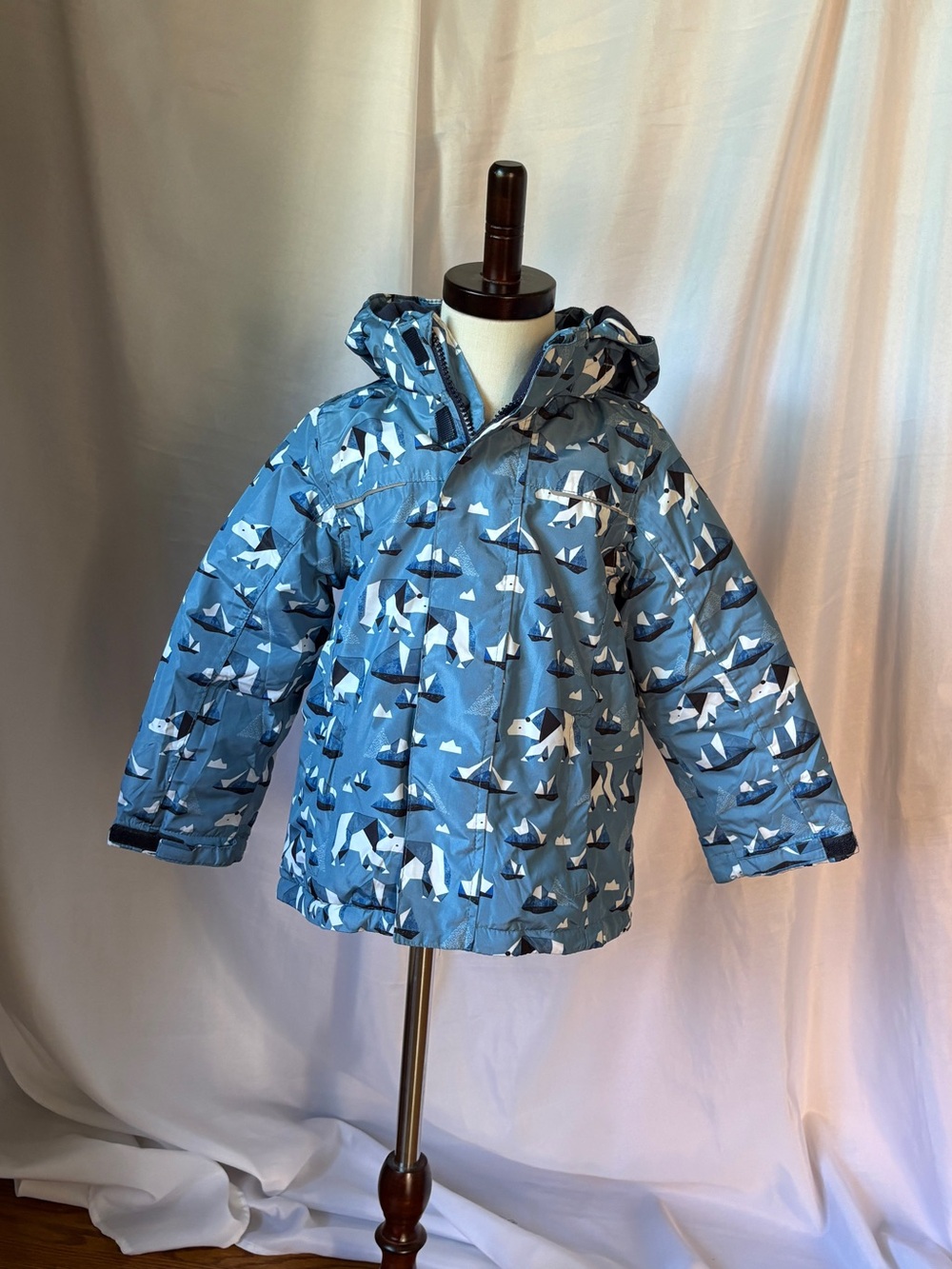 Lily and Dan puffer coat, size 4T